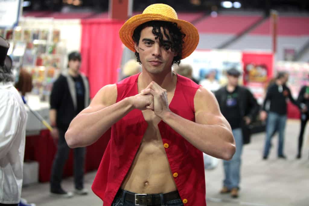 #6 cosplay ideas for guys: Luffy from One Piece.