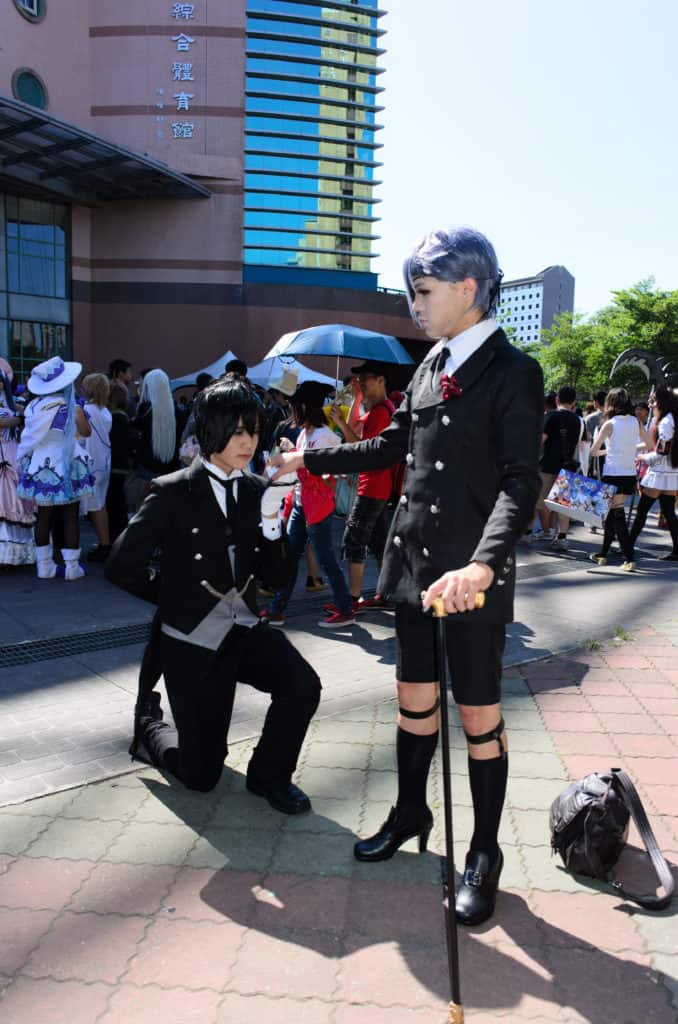 Black Butler cosplay (Anime couple cosplay)