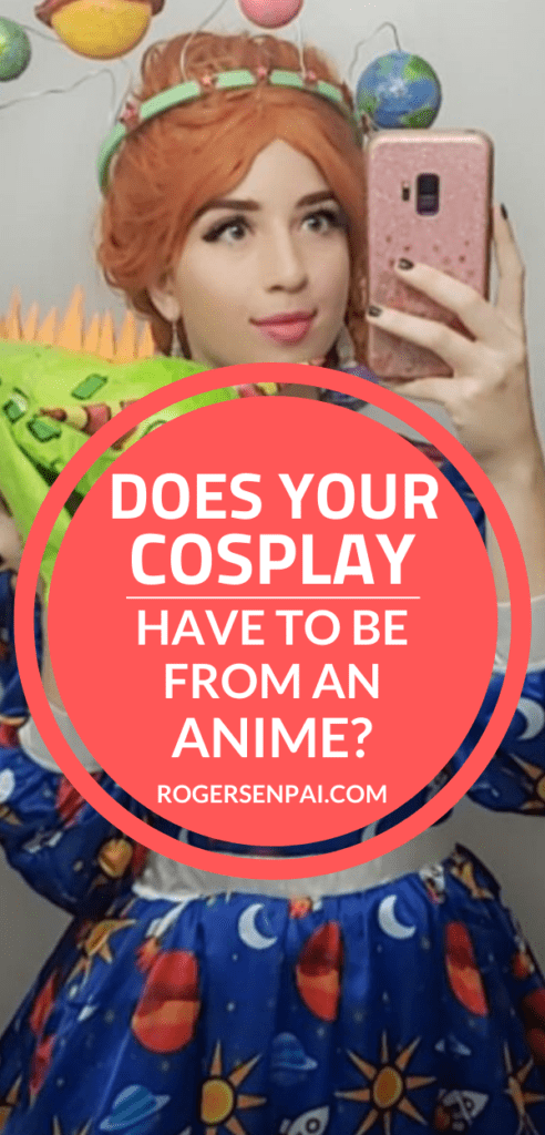 does cosplay have to be Anime