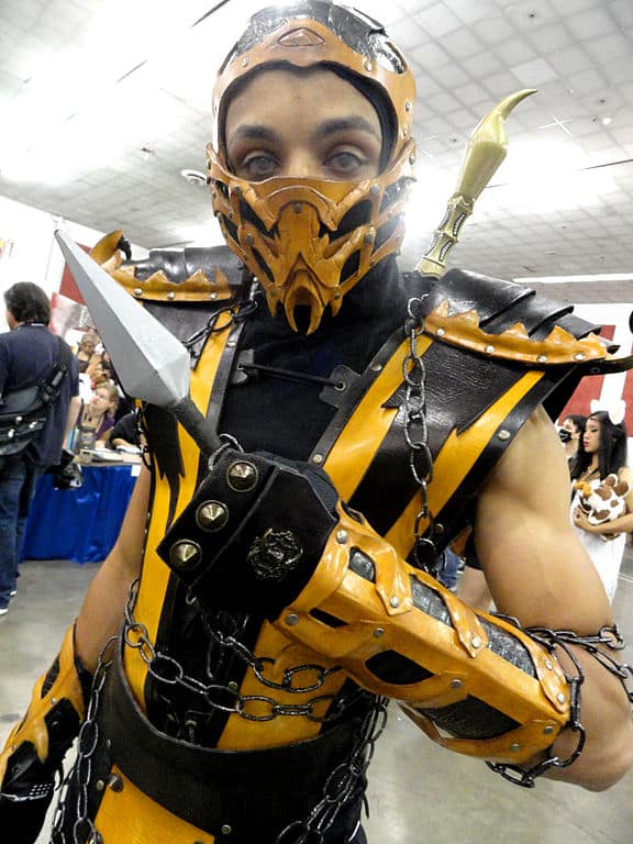 Scorpion (masked cosplay ideas)